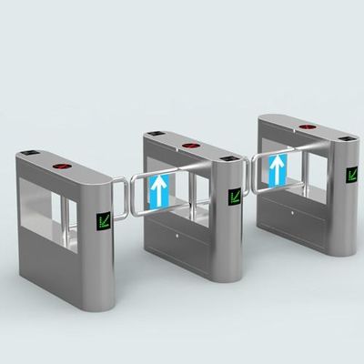 Proteção IP54 Estação ferroviária Porta de barreira de torneira de flap personalizável